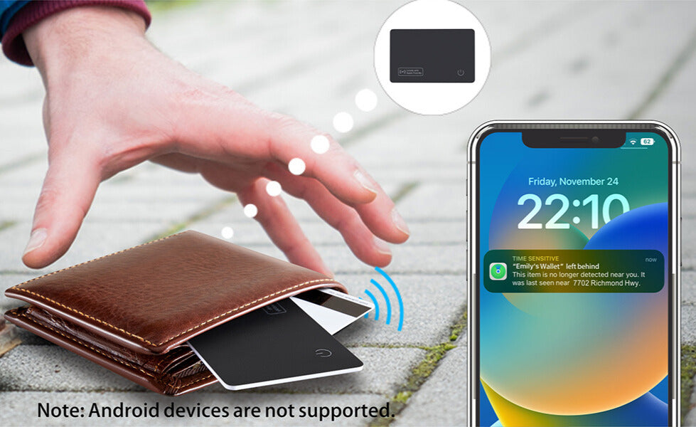 TrackSafe Tracking Card